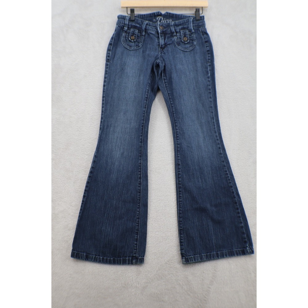 Old Navy The Diva Jeans Womens 0 Regular Low Rise Bootcut Flare Y2K 2010